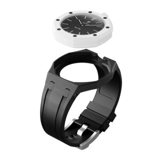 Swatch Royal Pop Correa Negra y Blanca