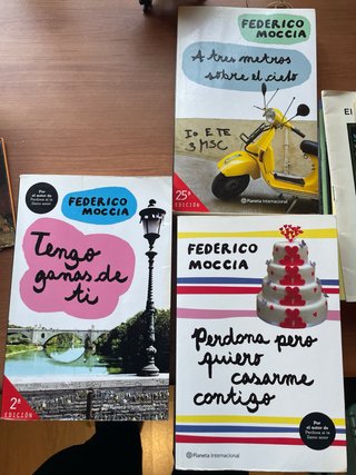 Libros Federico Moccia.