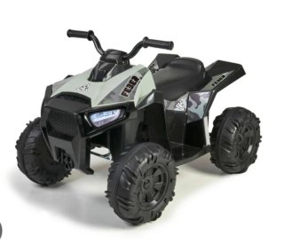 Quad infantil eléctrico.