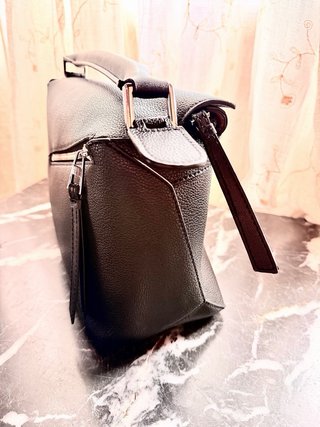 Bolso Loewe Puzzle Negro 27cm Nuevo