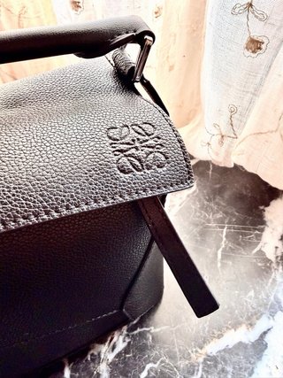 Bolso Loewe Puzzle Negro 27cm Nuevo