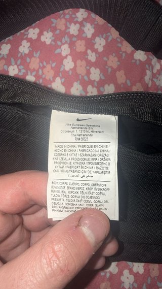 Riñonera Nike Negra