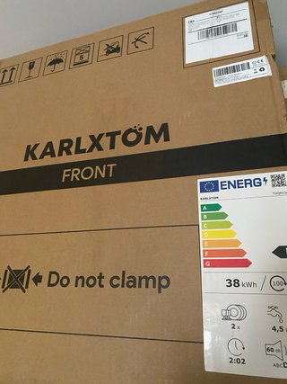 Mini Lavavajillas Karlxtom para encimera