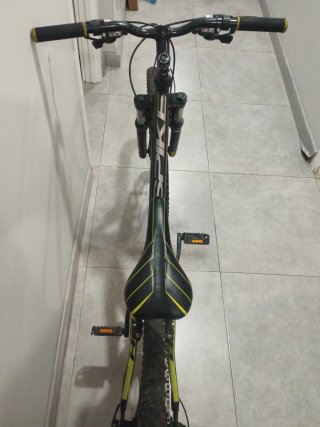Bicicleta BH Spike Negra y Amarilla