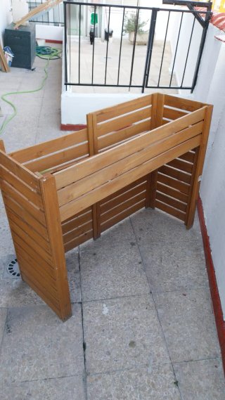Mueble Huerto Urbano Madera