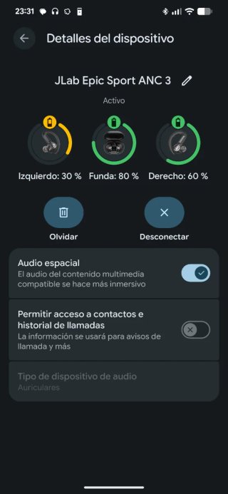 JLab Epic Sport ANC 3 Auriculares  924430