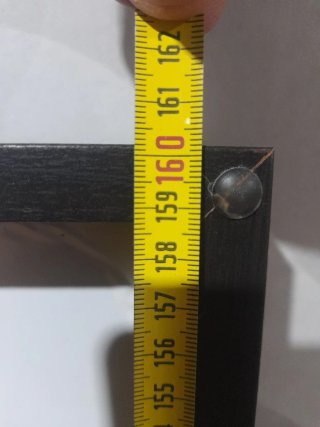 Specchio a figura intera con cornice