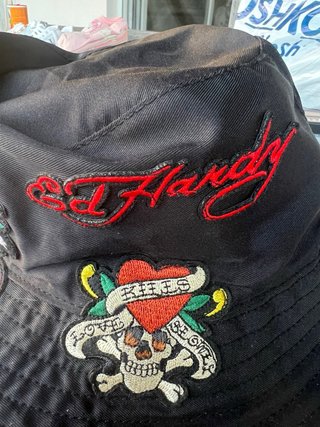 Sombrero Ed Hardy Negro