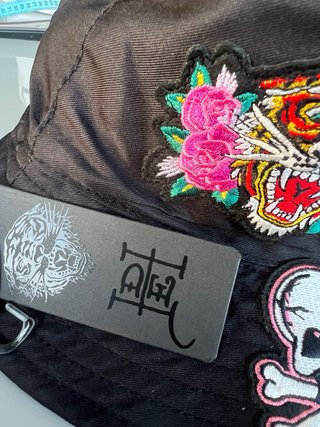 Sombrero Ed Hardy Negro
