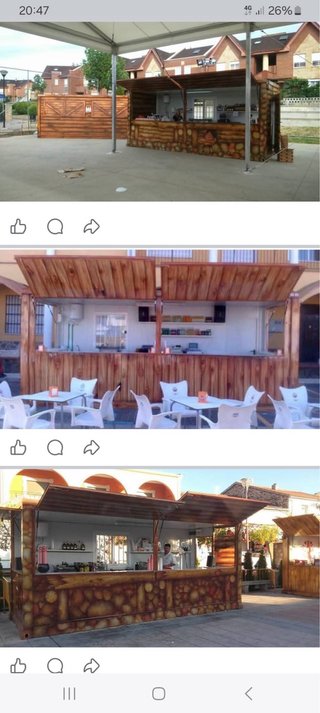 Se alquilan casetas para todo tipo de eventos