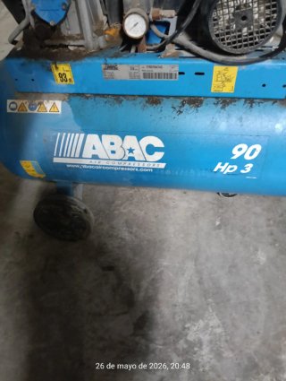 Compresor de aire ABAC 90 HP 3