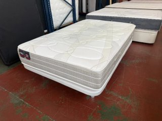 Base tapizada + Colchón Visco 120x190