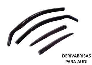 Pack derivabrisas Audi deflectores cortavientos