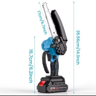 Mini Motosierra Eléctrica 21V envío impost nueva