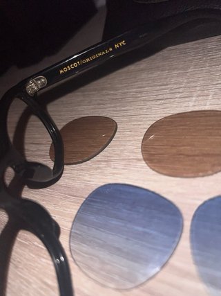 MOSCOT LEMTOSH NERI occhiali + lenti