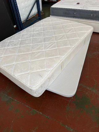 Base tapizada 3D + Colchón Flex 120x180