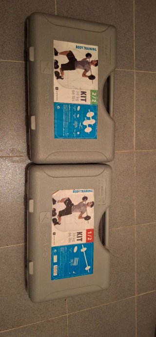 Banco multiposición ABS 500 + kit pesas
