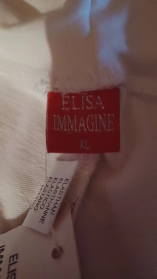 Pantalón de chándal blanco nuevo