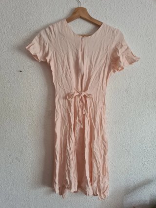 Vestido vintage durazno