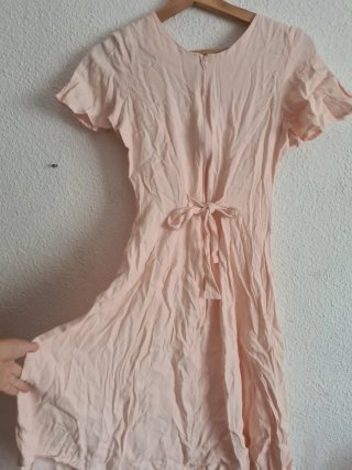 Vestido vintage durazno