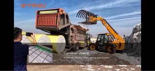Algodón Empacadora Roundbaler