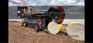 Algodón Empacadora Roundbaler