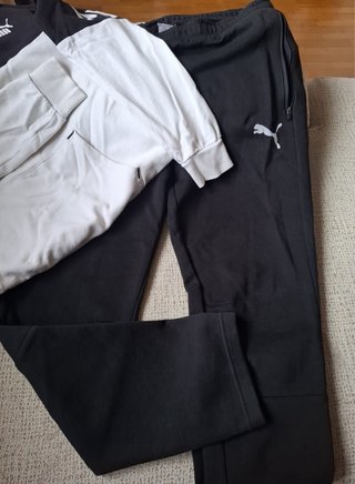 Chándal Puma S Negro Blanco Hombre