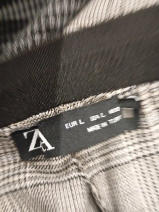 Pantalones hombre cuadros Bershka Talla M