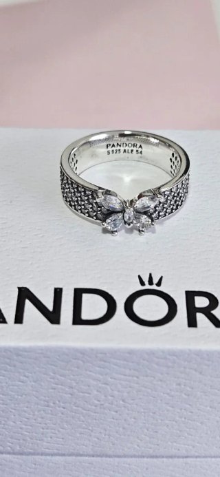 Anillo Pandora Mariposa Talla 54
