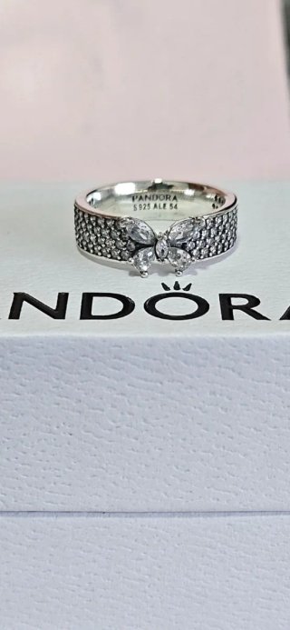 Anillo Pandora Mariposa Talla 54