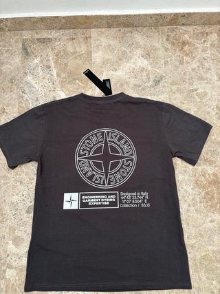 Camiseta Stone Island Negra Talla S