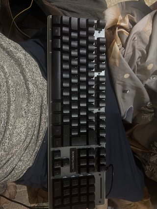 Teclado Mars Gaming Negro/Plateado