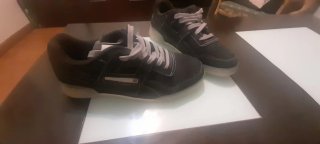 Reebok Deportivas Negras y Grises