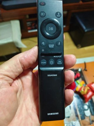 Barra de Sonido Samsung HW-Q600C Negra con subwofe