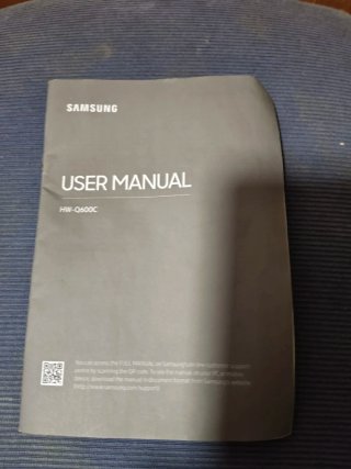 Barra de Sonido Samsung HW-Q600C Negra con subwofe