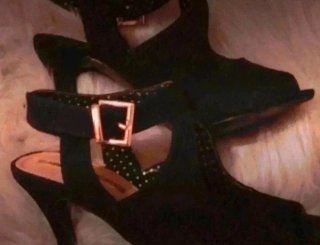 Zapatos de tacón negros