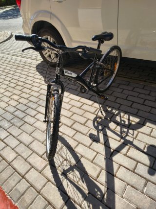 Bicicleta BMX B'Twin Roja y Negra