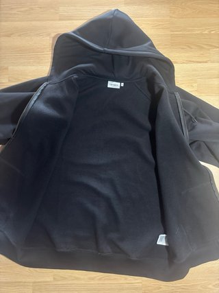 Sudadera Carhartt Negra con Cremallera