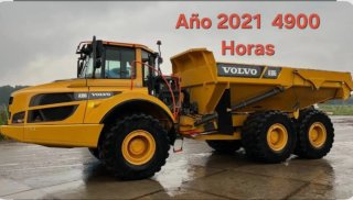 Dúmper Volvo A30G Año 2021 Casi Nuevo!!!
