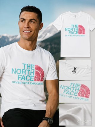 Camiseta The North Face Blanca Talla XL