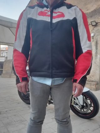 Chaqueta Moto AXO Verano/Invierno con Forro
