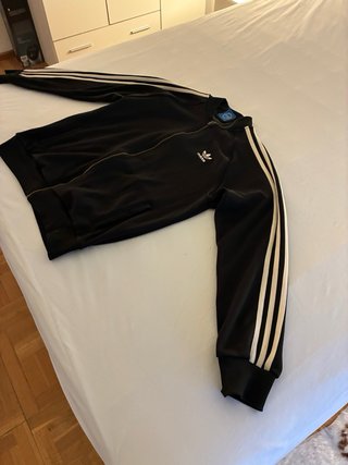 Chaqueta Adidas Negra Cremallera