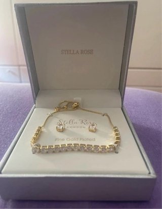 Conjunto Stella Rose London Pendientes y Pulsera