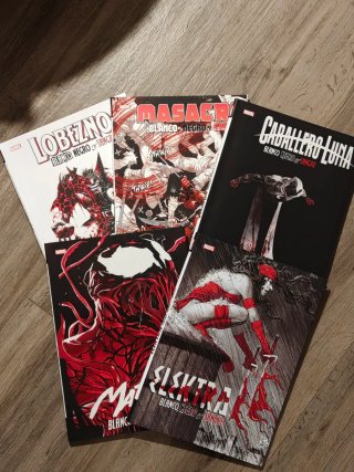 Marvel Blanco Negro Sangre lobezno masacre matanza