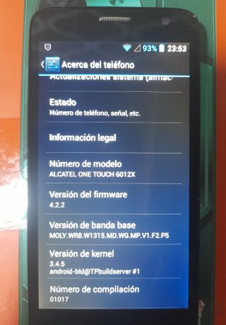 Smartphone Povo6 Neo Y Orange Hiro