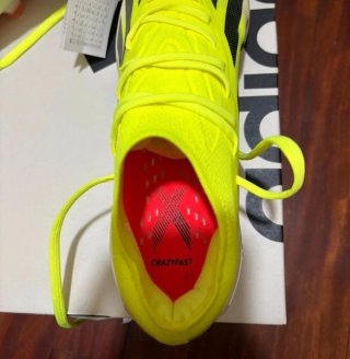 Scarpe da calcio Adidas X speed portal x18 Crazyfast elite in giallo accattivante
