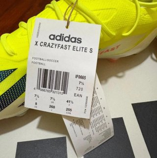 Scarpe da calcio Adidas X speed portal x18 Crazyfast elite in giallo accattivante
