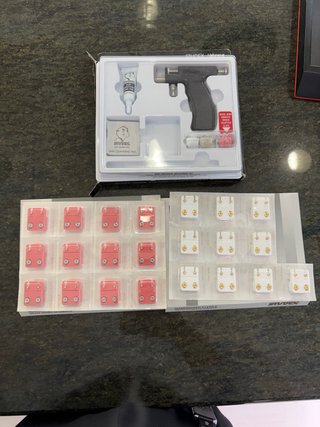 Kit Profesional Piercing Studex Pistola + Aros