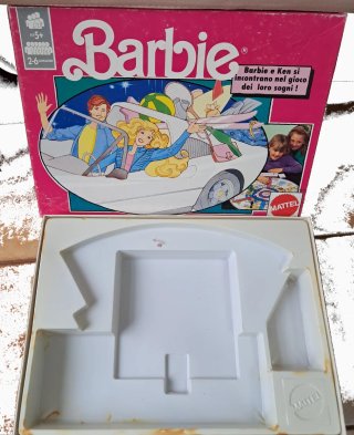 Gioco da Tavola Barbie In Vacanza Mattel 1990