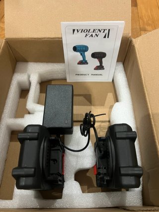 Soprador a Bateria 21V x2 c/ Carregador